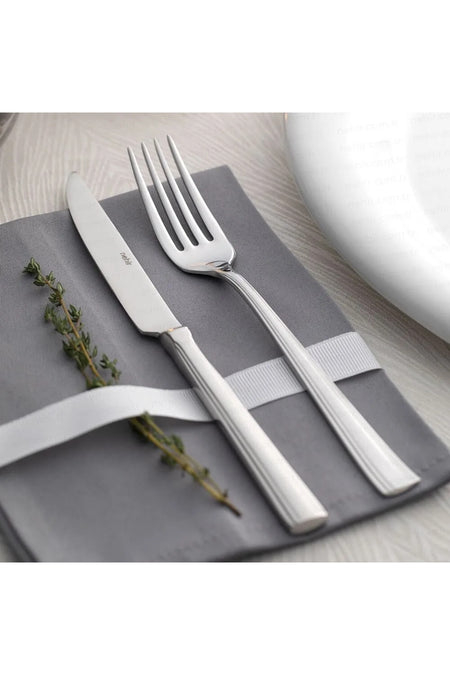 Nehir katre Plain 36 Piece karton Boxed Flatware Set 18 10 304 1 kalite - MALLTURK