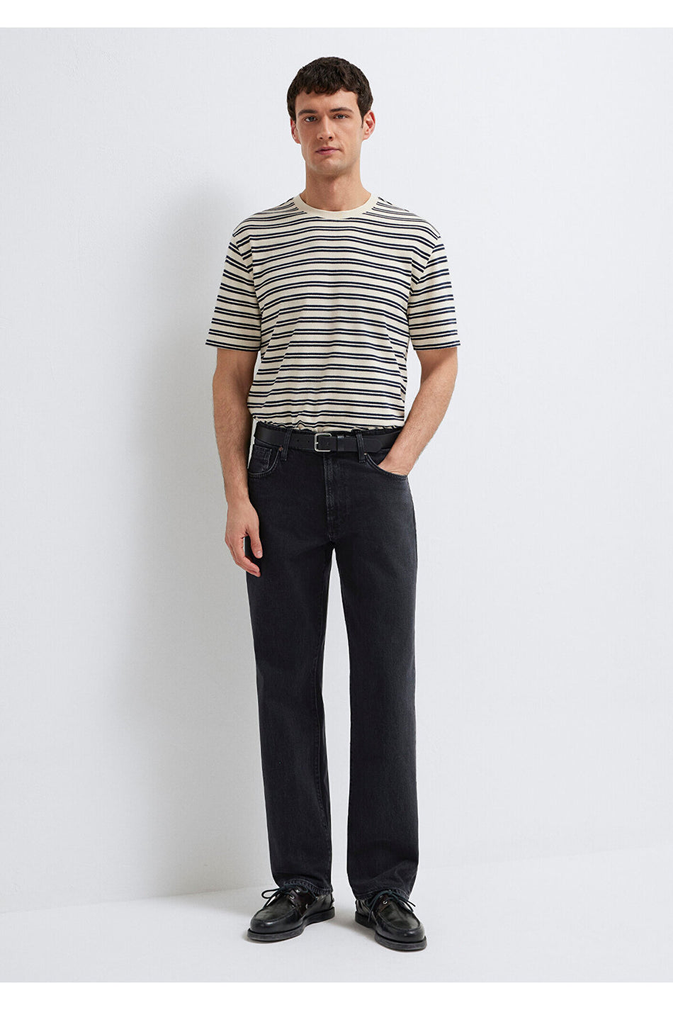 Mavi Marlon Classic Comfort Anthracite Jean Trousers 0019166-90642 - MALLTURK
