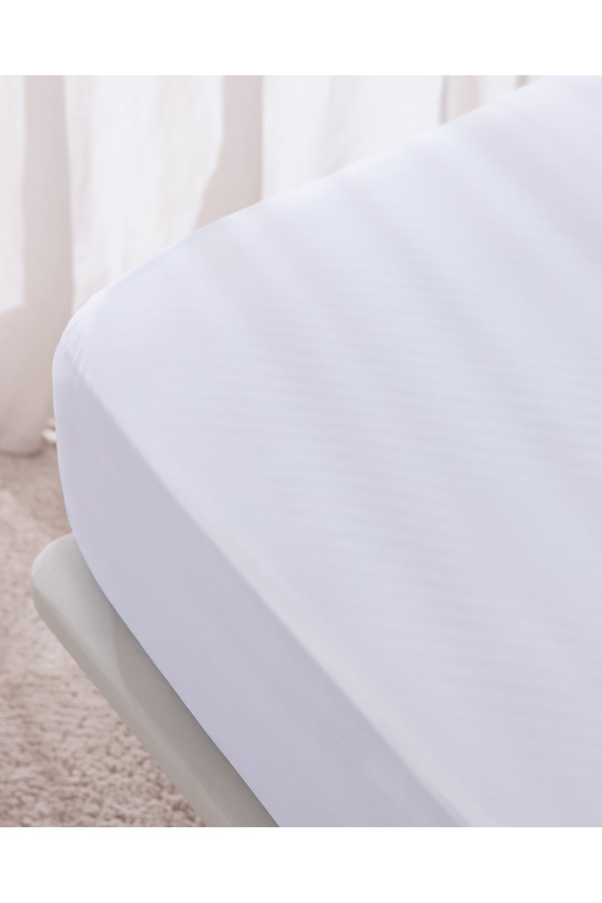 Madame Coco Alaise Waterproof Fitted Mattress Protector - MALLTURK