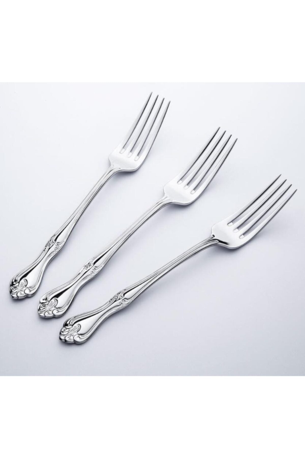 Nehir lalezar Dinner Fork 6 Pack yemek Fork - MALLTURK