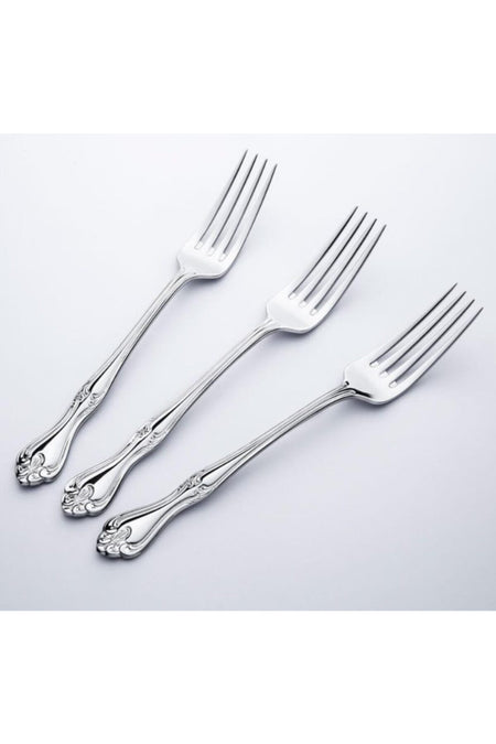 Nehir lalezar Dinner Fork 6 Pack yemek Fork - MALLTURK
