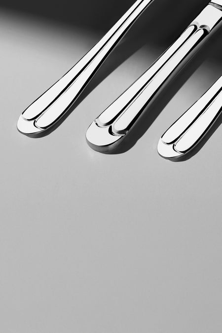 Nehir saray Plain 6 Place Setting 30 Piece Boxed Fork Spoon Set - MALLTURK