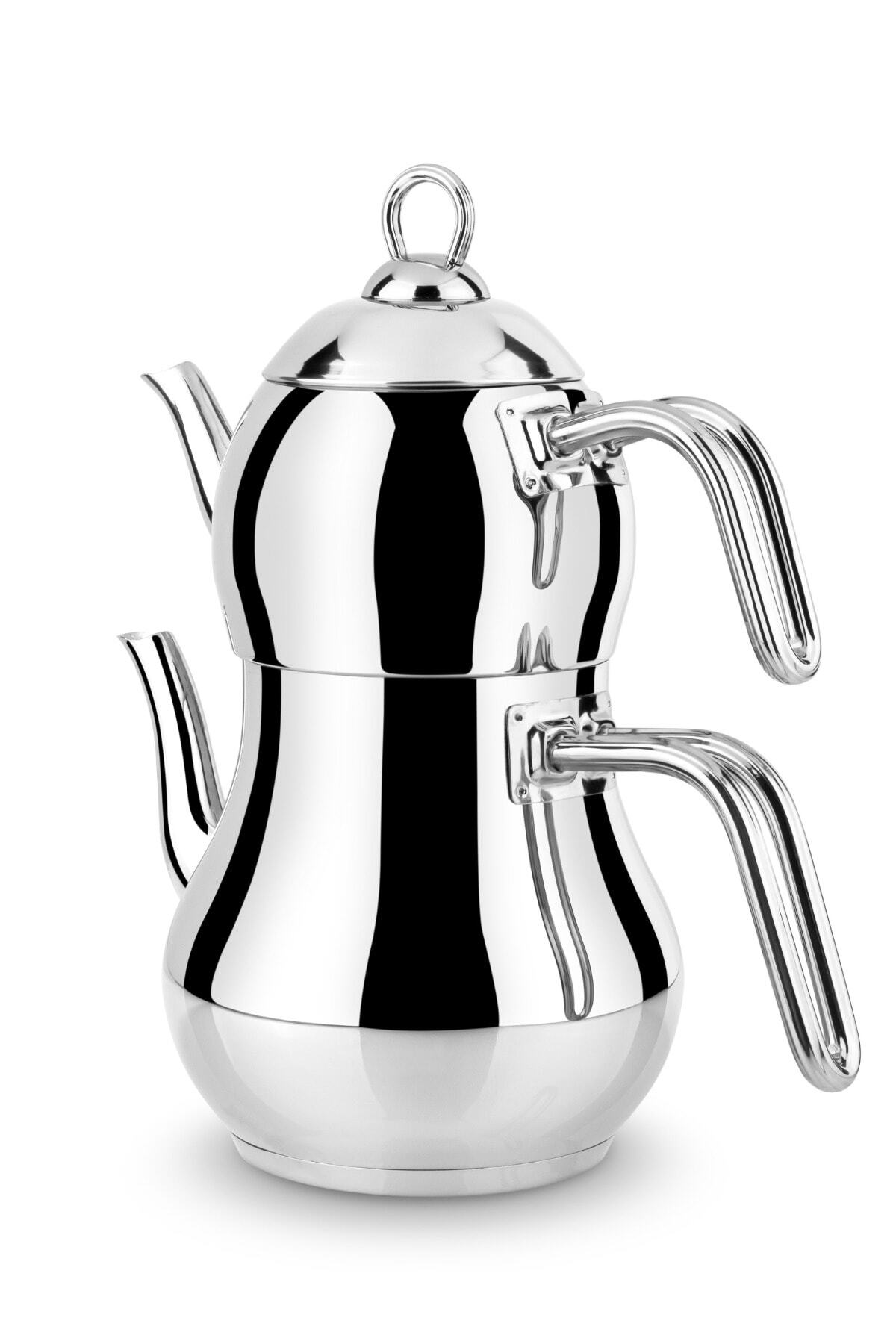 Lines sAHMERAN TEAPOT METAL HANDLE NO 2 Mini size - MALLTURK
