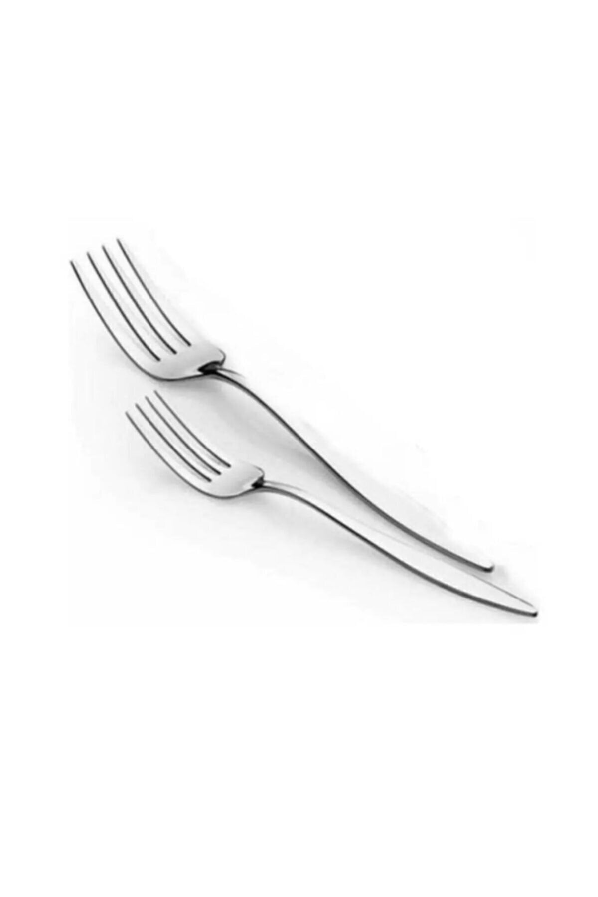 Nehir Stainless Steel sahra Plain Dinner Fork 6 Piece