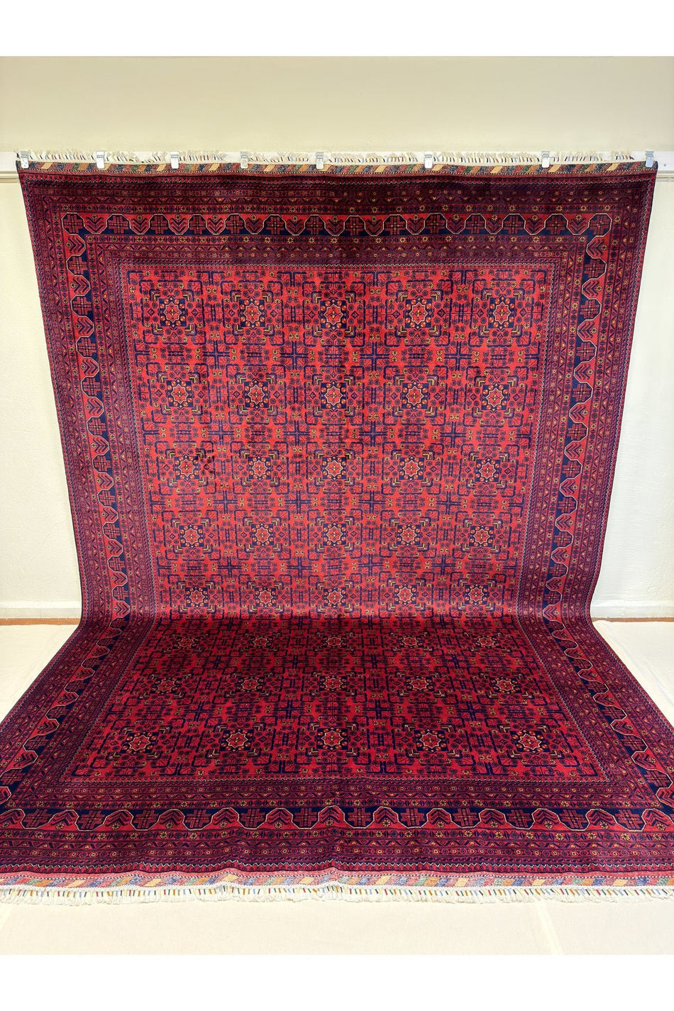 Afgan Rug Hand-Woven 12 Meter Large Living Room Special Offer 100% Wool Natural Dye - MALLTURK