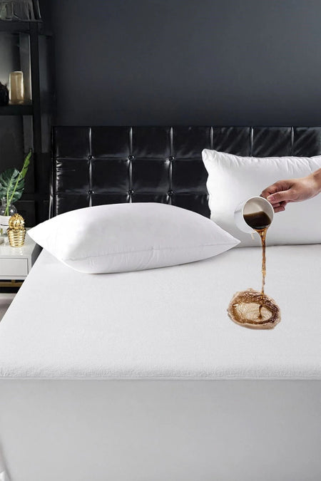 RUKIYE EV TEKSTILLERI Waterproof Mattress Protector - MALLTURK