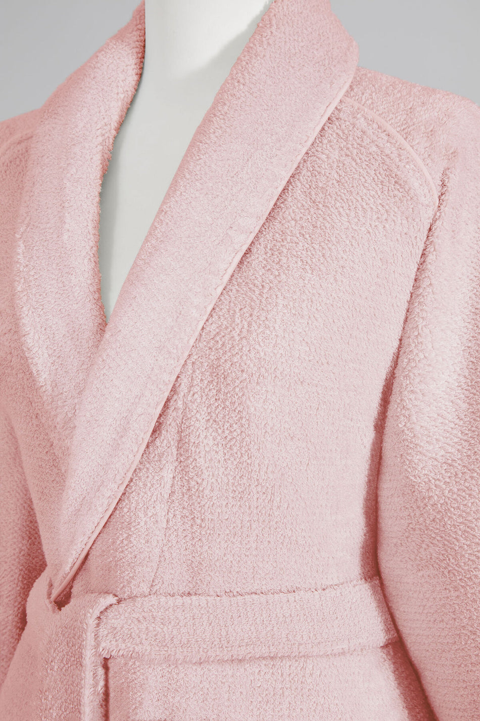 Ozdilek Sadem Organic Pine Shawl Collar Bathrobe - MALLTURK