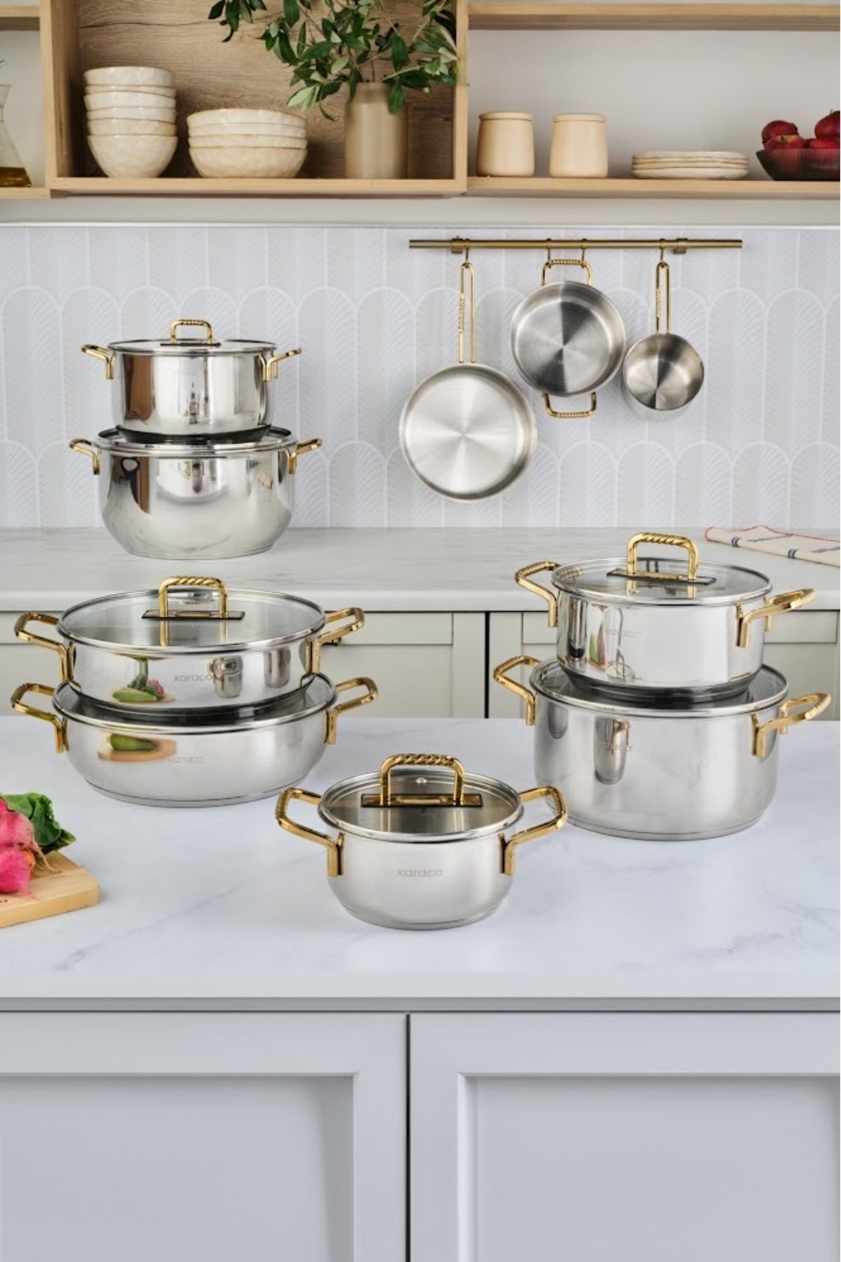 Karaca Macka Induction Compatible Saute Pan - MALLTURK