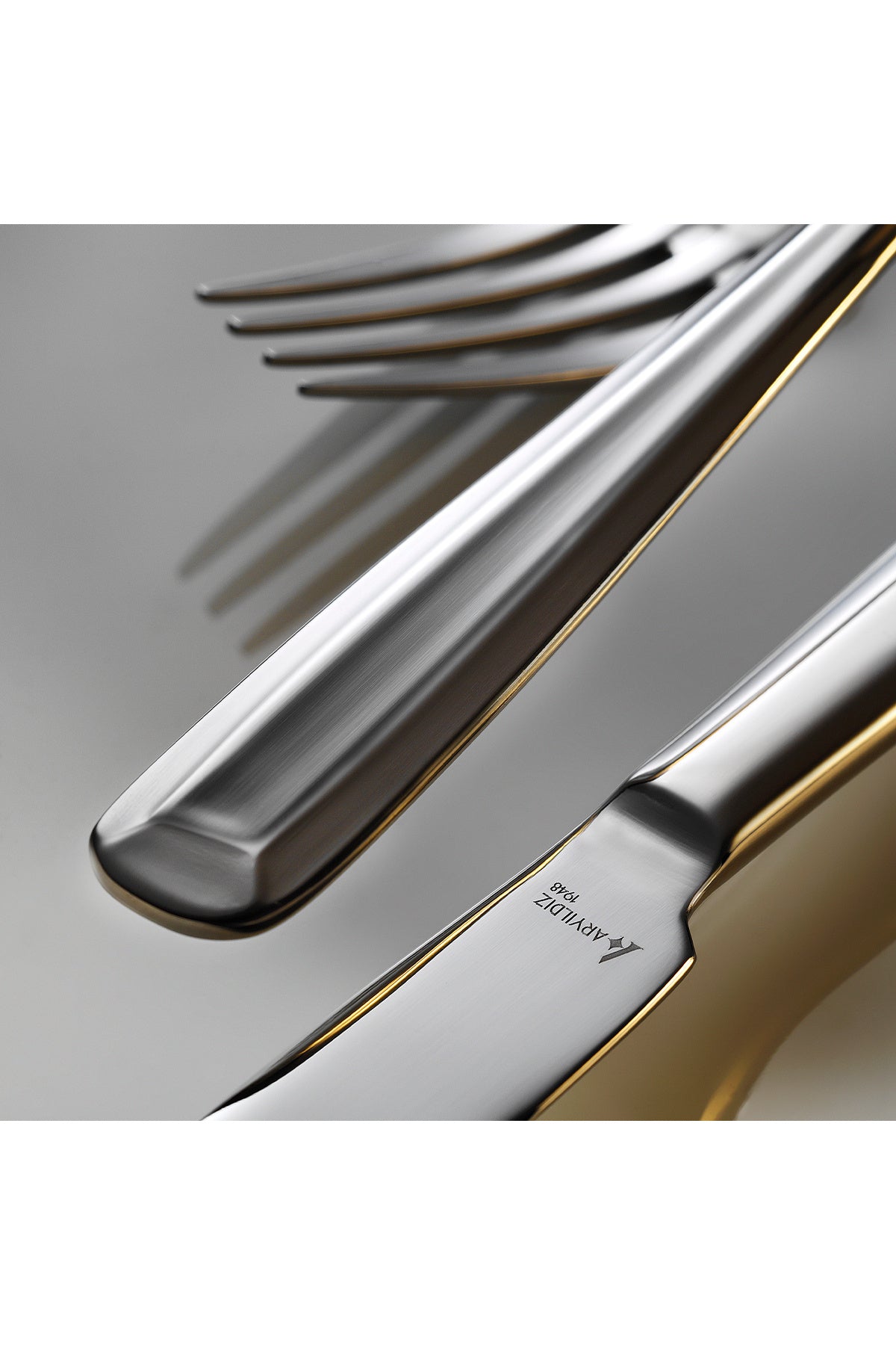 Aryildiz claude 72 Piece 12 Place Setting Flatware Set - MALLTURK