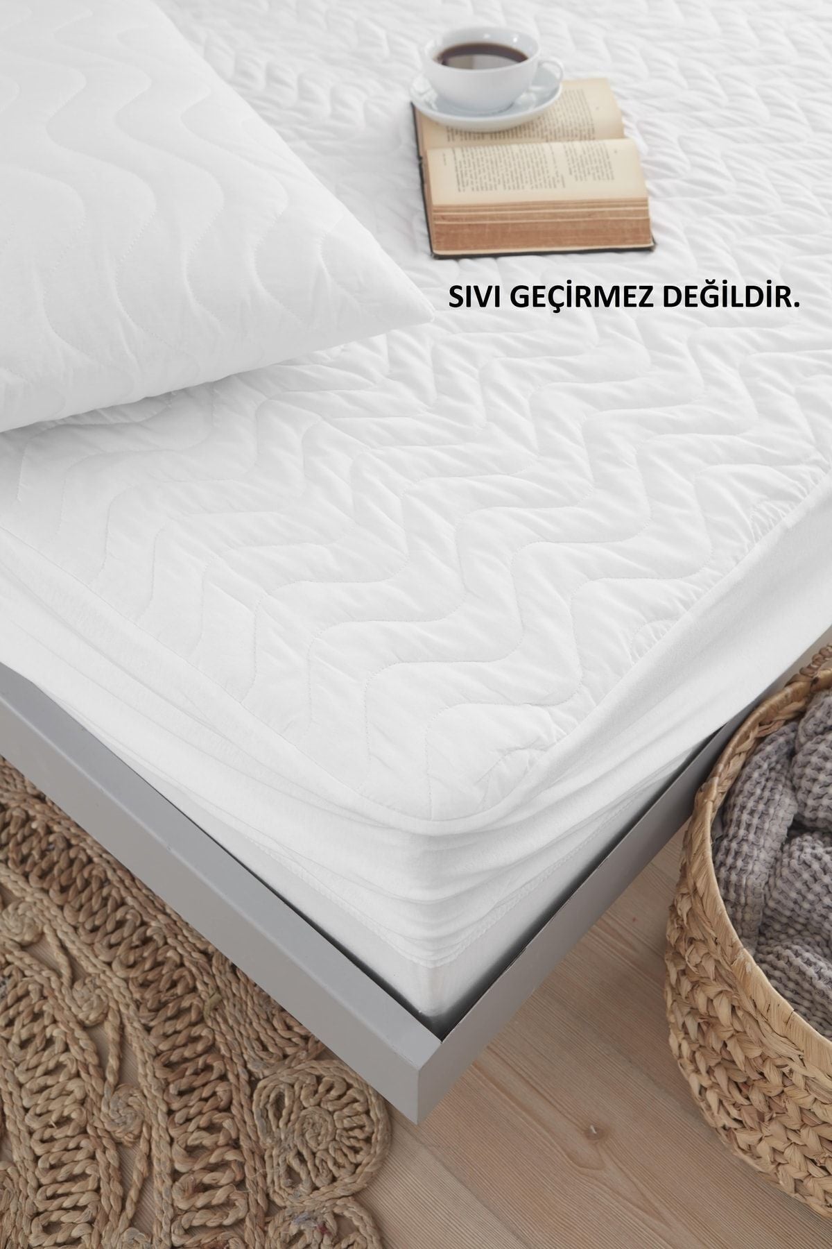 VESSINOHOME Cotton Quilted Fitted Mattress Protector - MALLTURK
