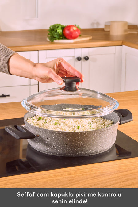 Karaca Biogranit Uraz 7 Piece Cookware Set - MALLTURK