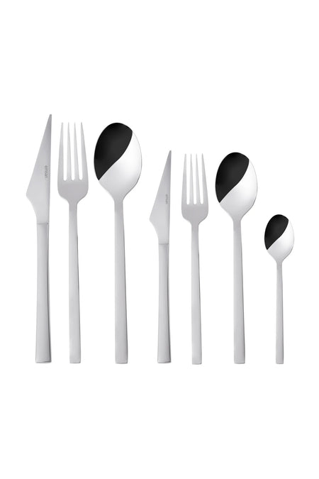 Emsan sedir elegance 84 Piece 12 Place Setting Flatware Set Boxed - MALLTURK