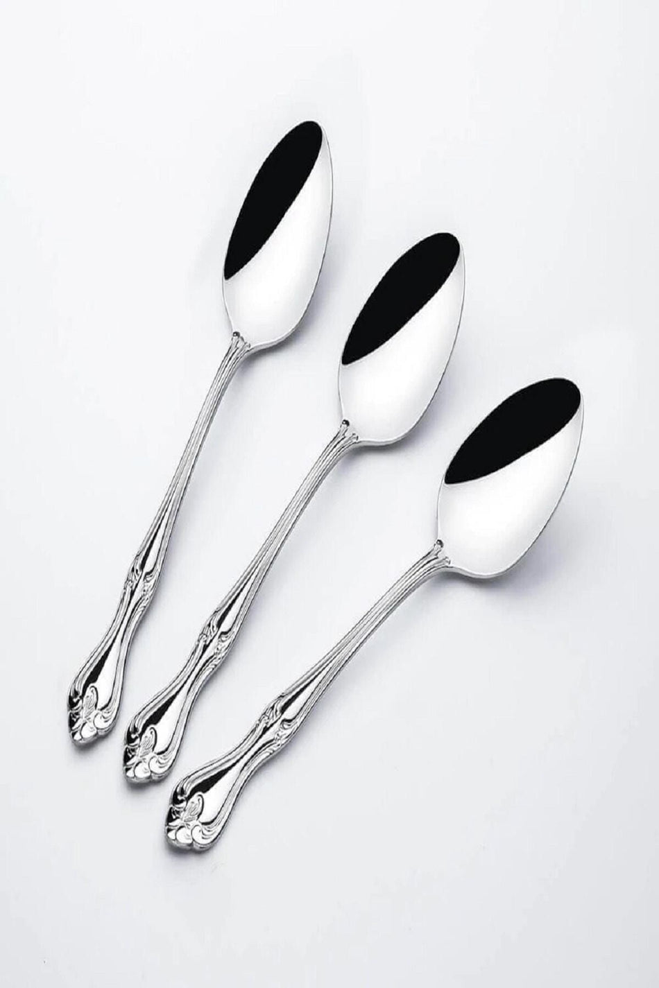 Nehir lalezar Plain 12 Piece tatli Spoon Set - MALLTURK