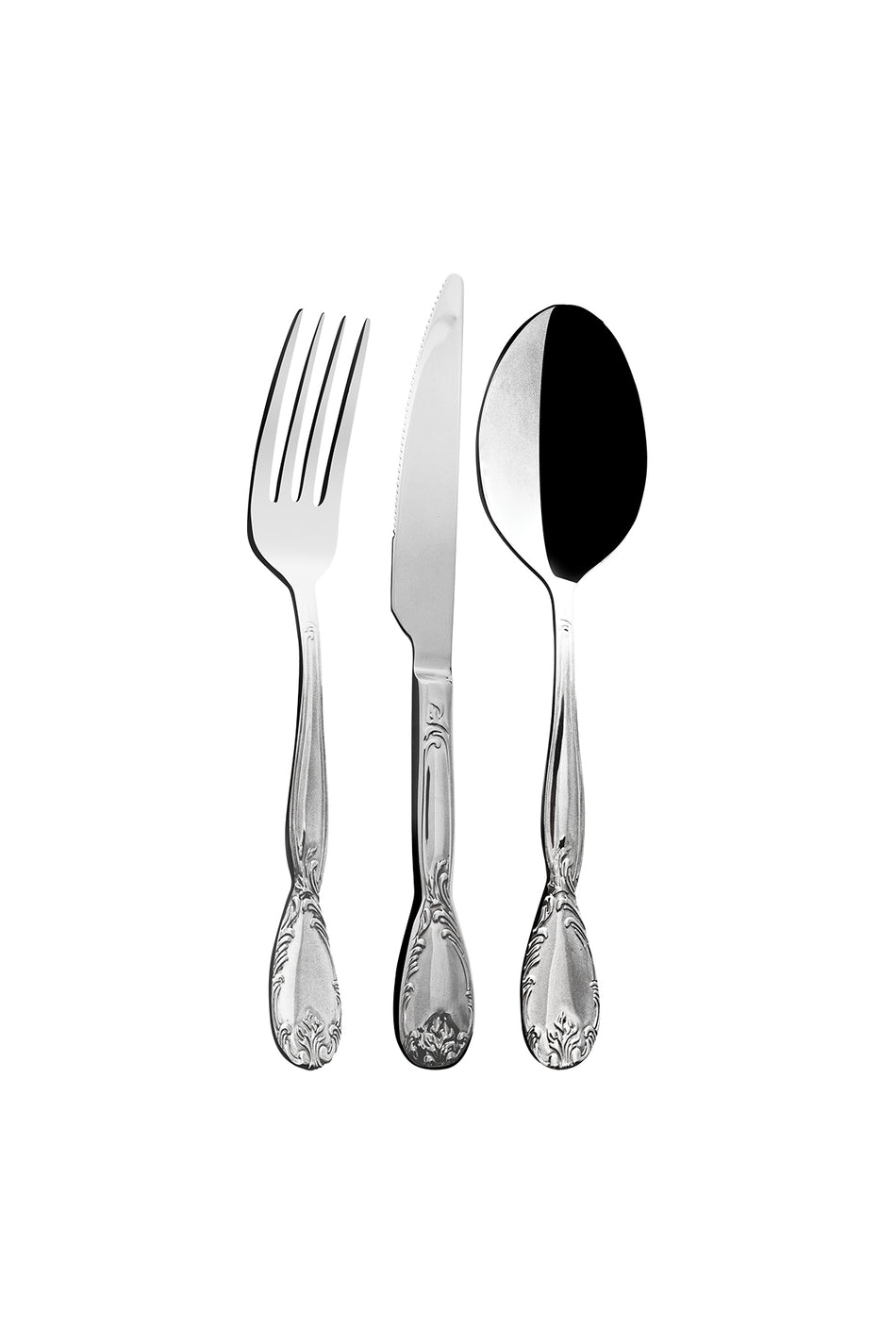 Aryildiz emirgan 84 Piece 12 Place Setting Flatware Set - MALLTURK