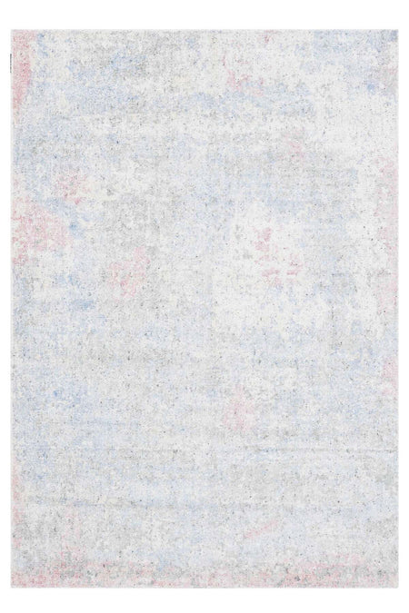 Naar Hali Erase KC 133 Multicolored Modern Handwoven Bamboo Living Room Rug - MALLTURK
