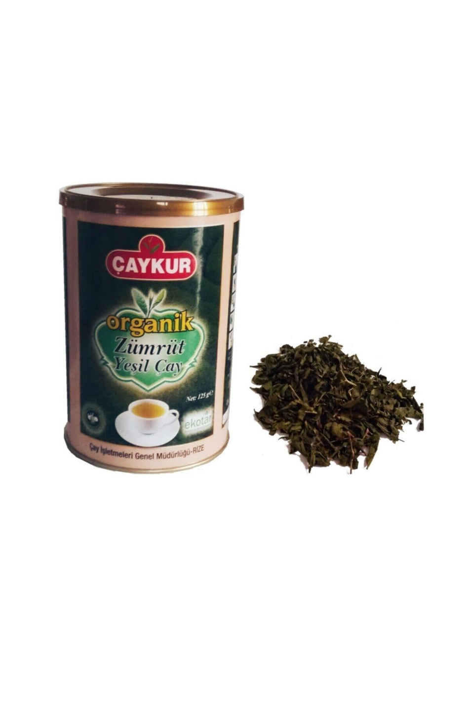 caykur Organic Emerald Green Tea 125gr - MALLTURK