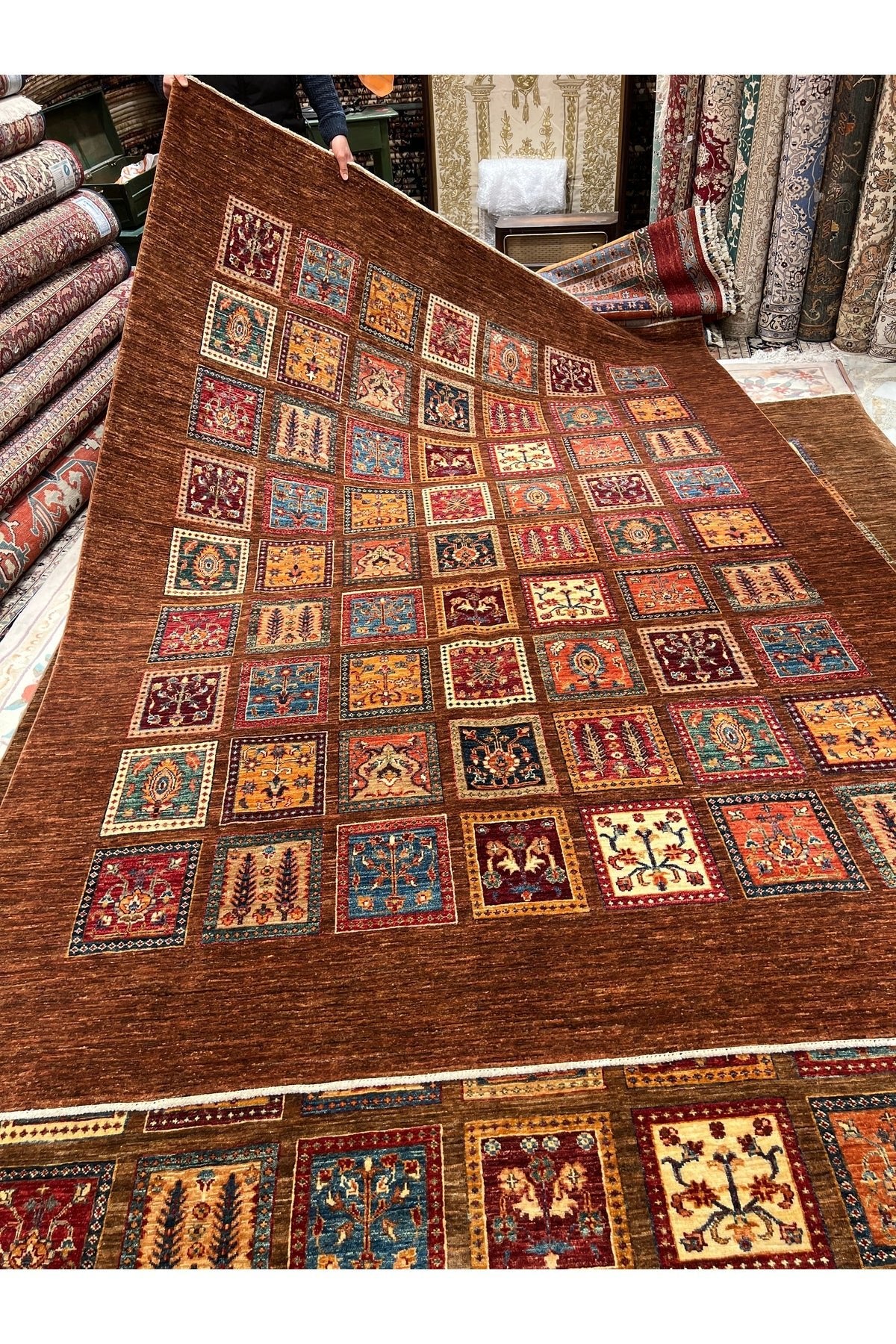 RD RAMAZAN DAG Hand Rug Art Hand-Woven Afgan Rug Binbirgece Design 300x2.17 - MALLTURK