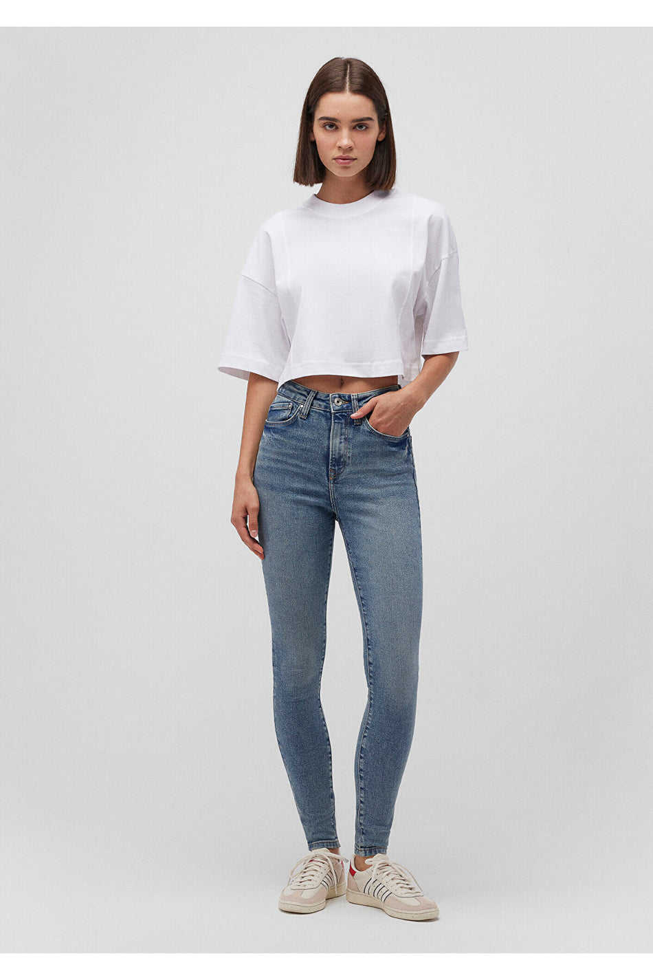 Serenay Mavi Gold Shape Misty indigo Mavi Jeans 100980-87796 - MALLTURK