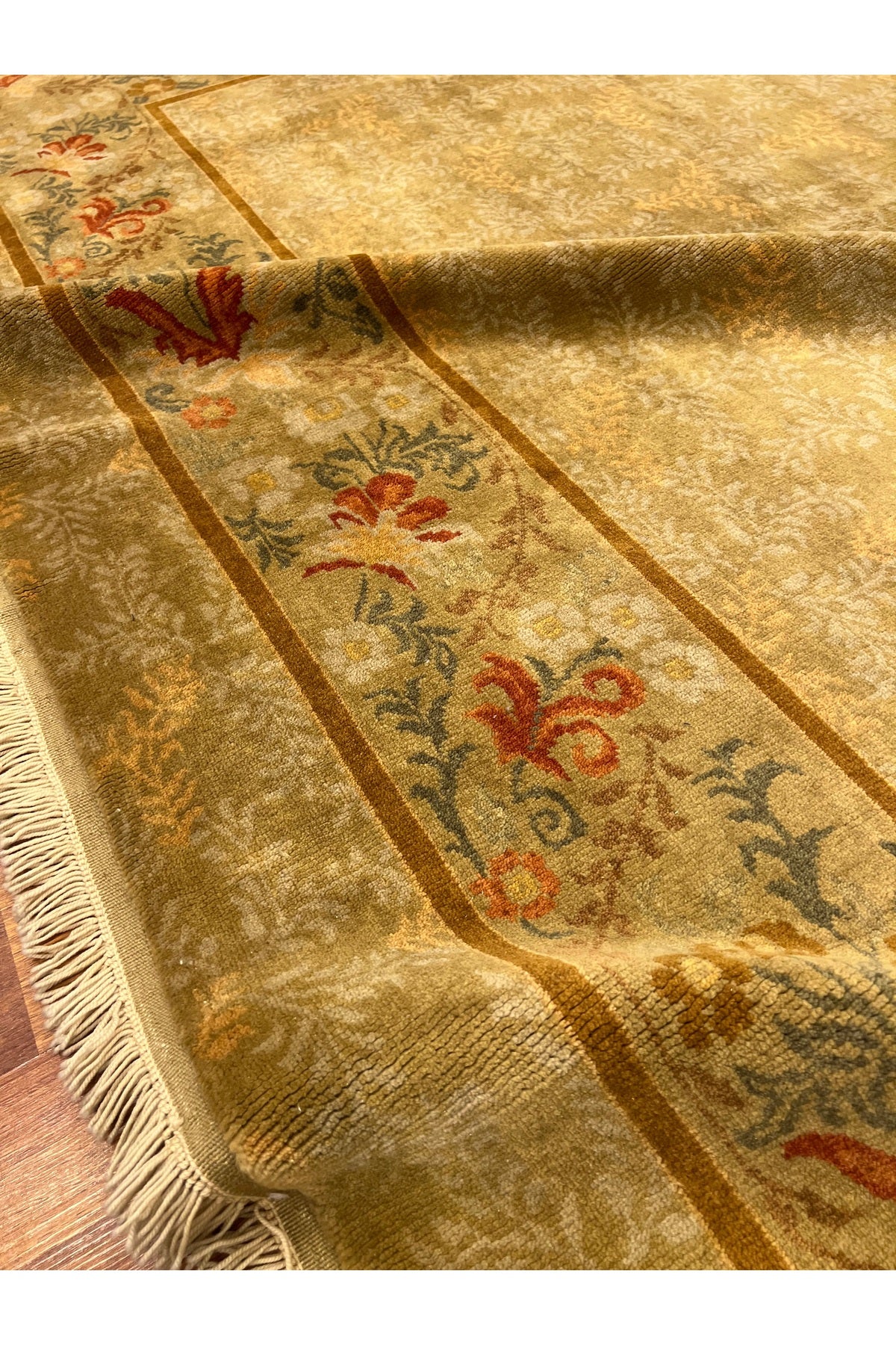 RD RAMAZAN DAG Hand Rug Art Hand-Woven Usak Rug Special Weave Premium Quality Exceptional Bir Urun Size 300x248 - MALLTURK