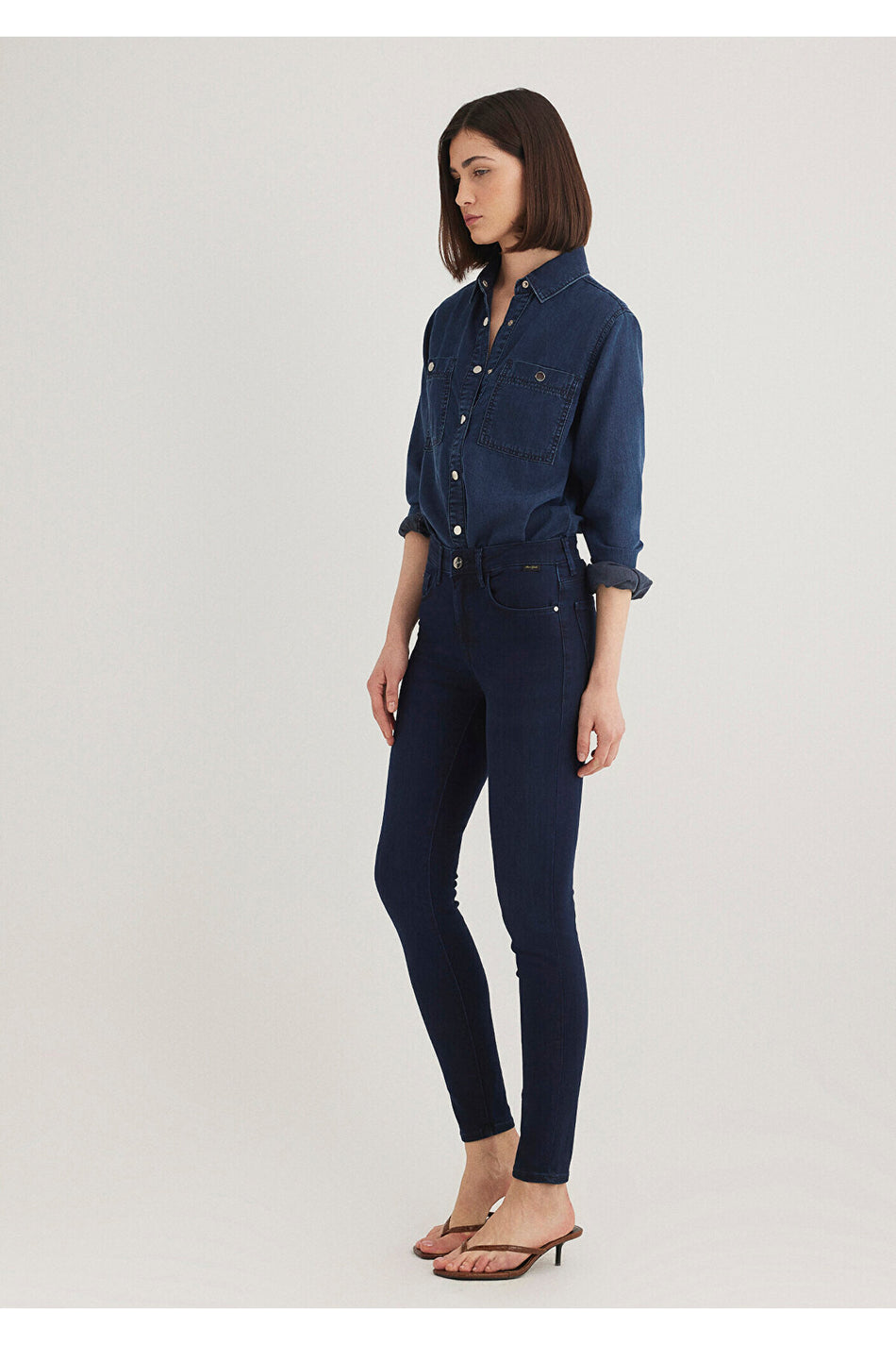 Mavi Tess Gold Luxury indigo Mavi Jeans 100328-82196 - MALLTURK
