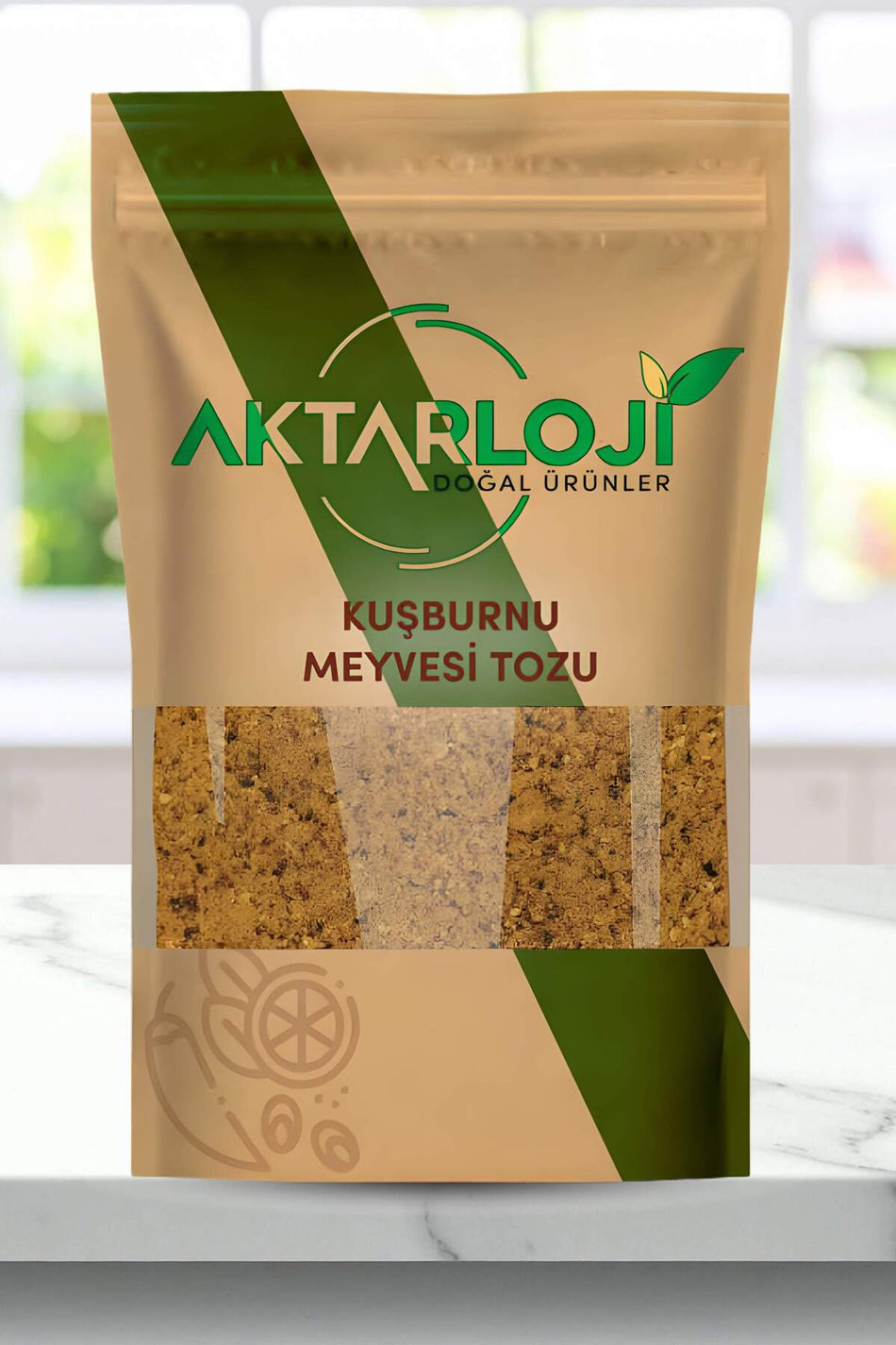 Aktarloji 250g Rosehip Fruit Powder / Freshly Ground - Additive-Free & Natural - MALLTURK