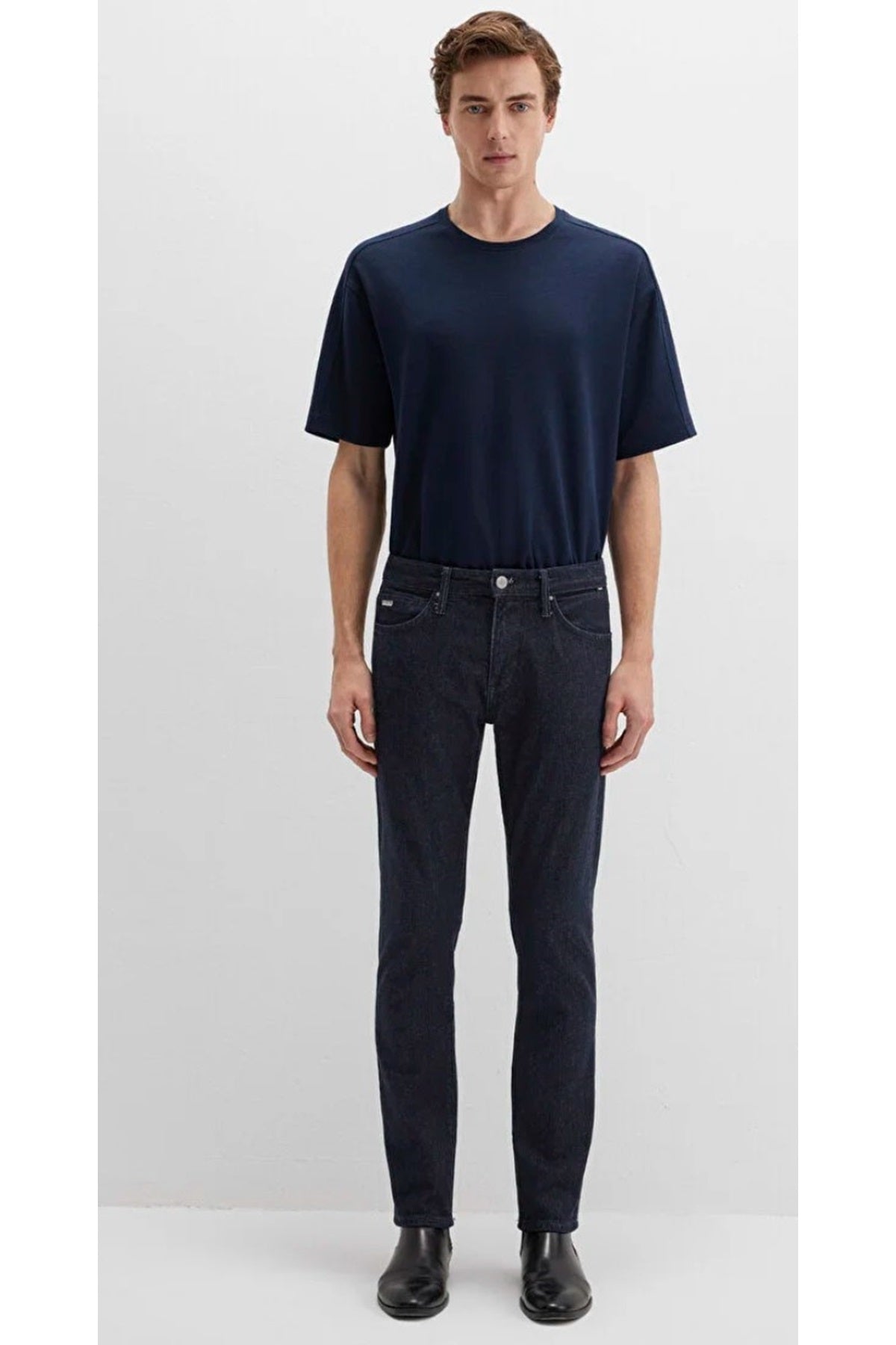 Mavi M0042290 Classic Denim Dark Jeans Men's Jeans Navy Mavi - MALLTURK