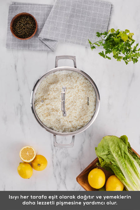 Karaca Plasma 3Ply Nonstick Saute Pan