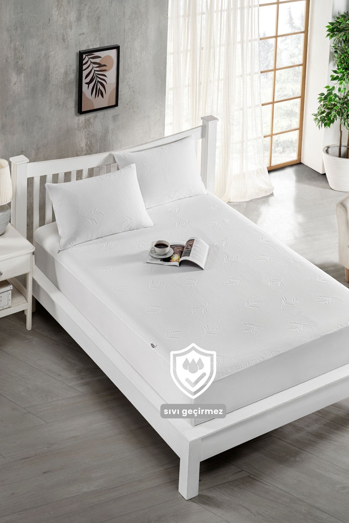 Formeya Premium Waterproof Bamboo Fitted Mattress Protector - MALLTURK