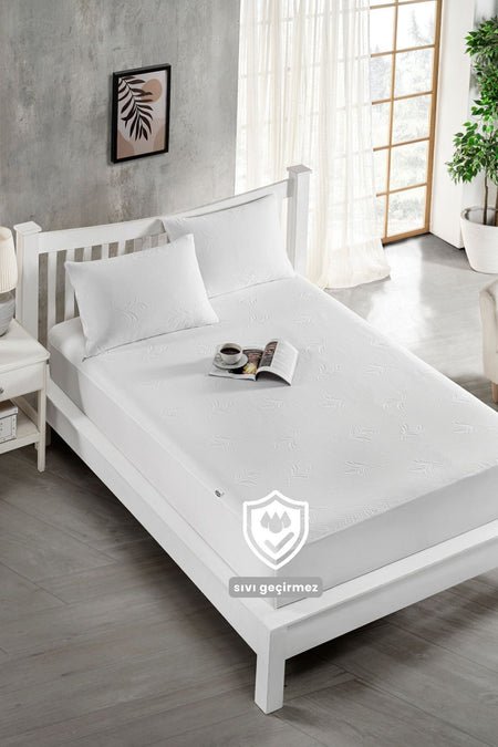 Formeya Premium Waterproof Bamboo Fitted Mattress Protector - MALLTURK