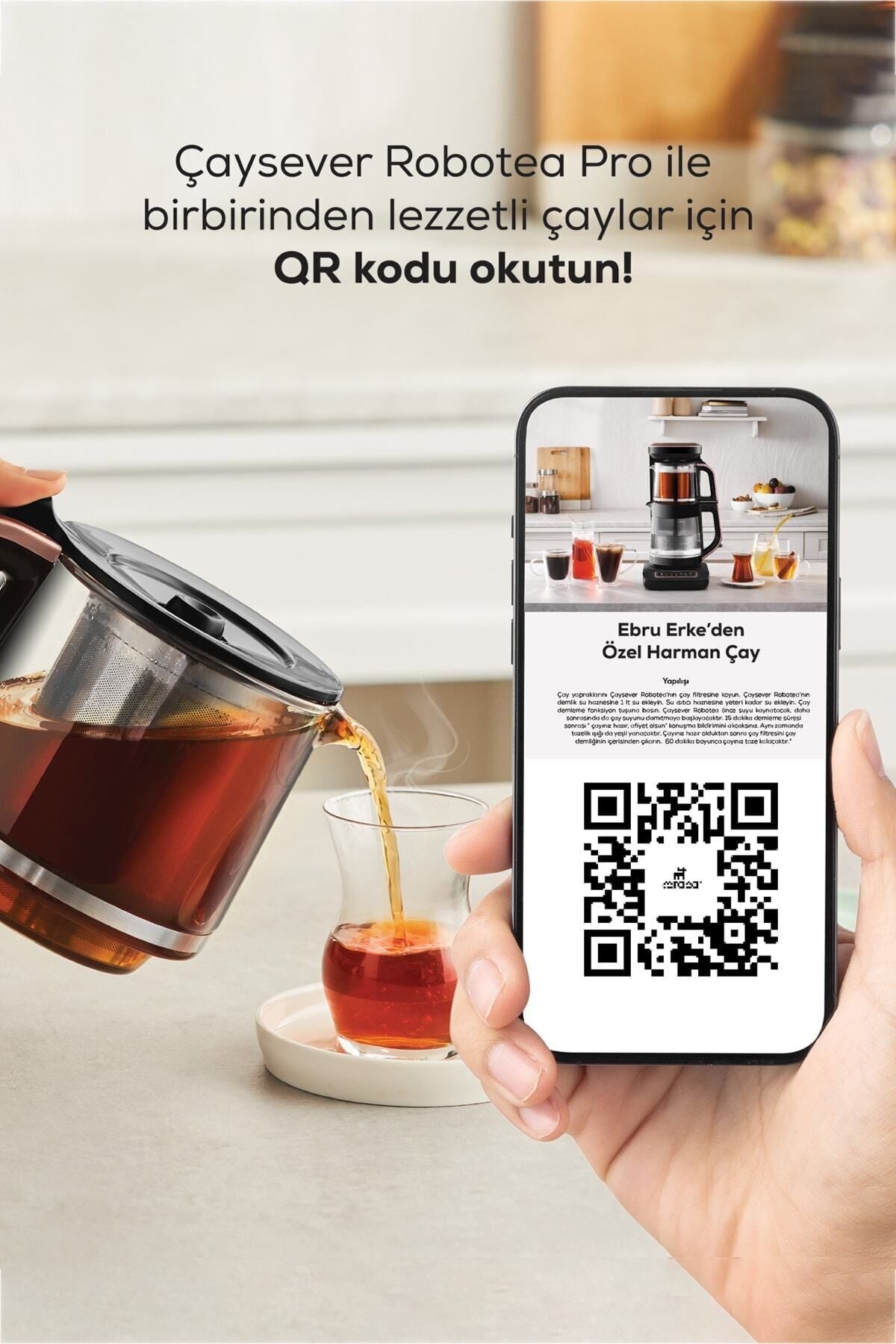 Karaca Robotea Pro 4 in 1 Talking Tea Maker Starlight - MALLTURK