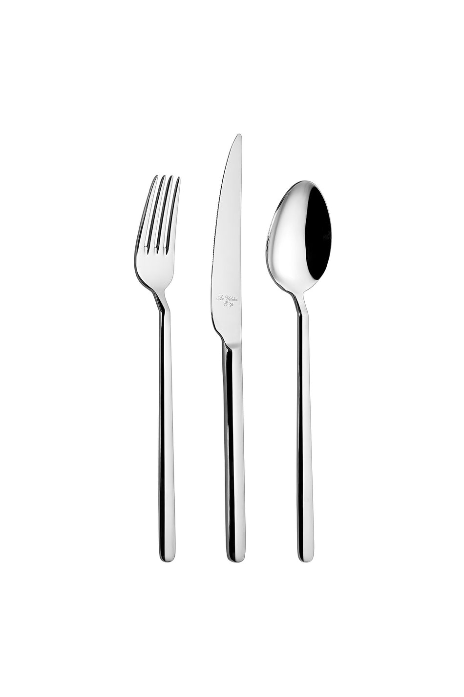 Aryildiz style prestige 84 Piece 12 Place Setting Flatware Set - MALLTURK
