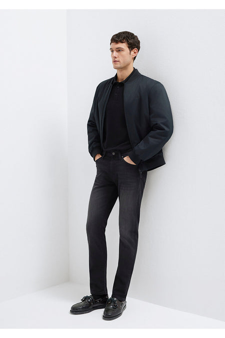 Premium Dark Grey Smoke Jeans 0042218775 - MALLTURK
