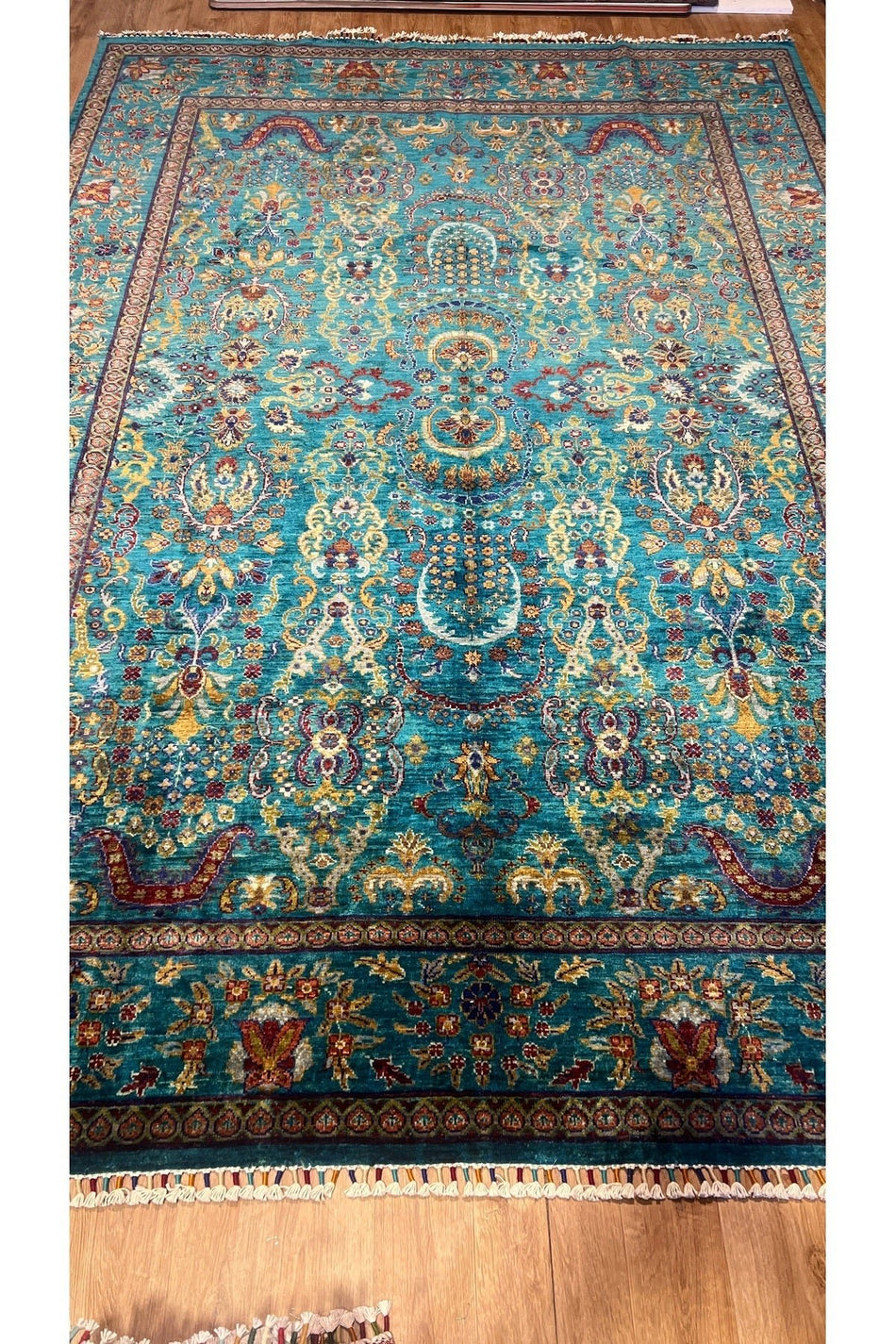 Turkmen Rug Handwoven Afghan Carpet - MALLTURK