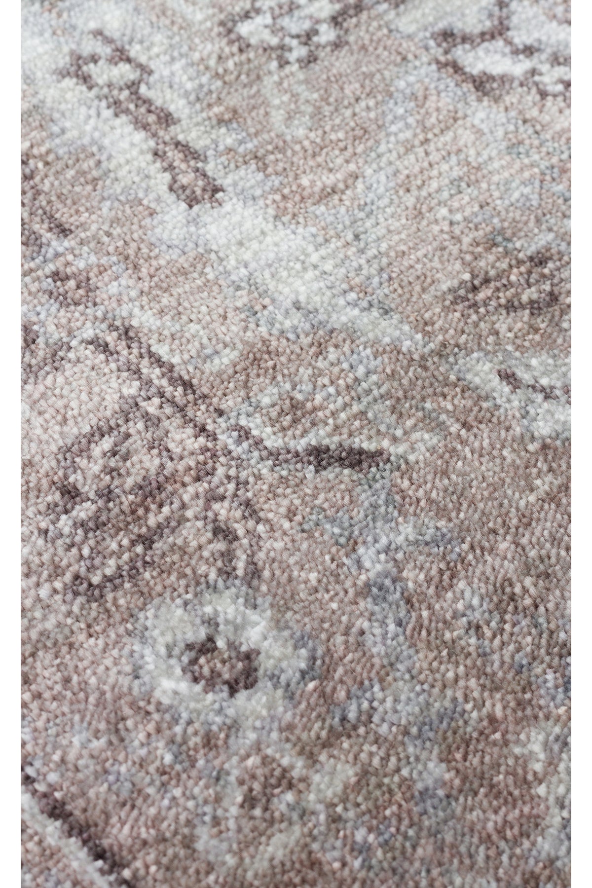 Eko Rug Eko Rug Taftan Tf 07 Smoke Grey Pakistan Overdyed Style Handcrafted with Special Looms Produced Rug - MALLTURK