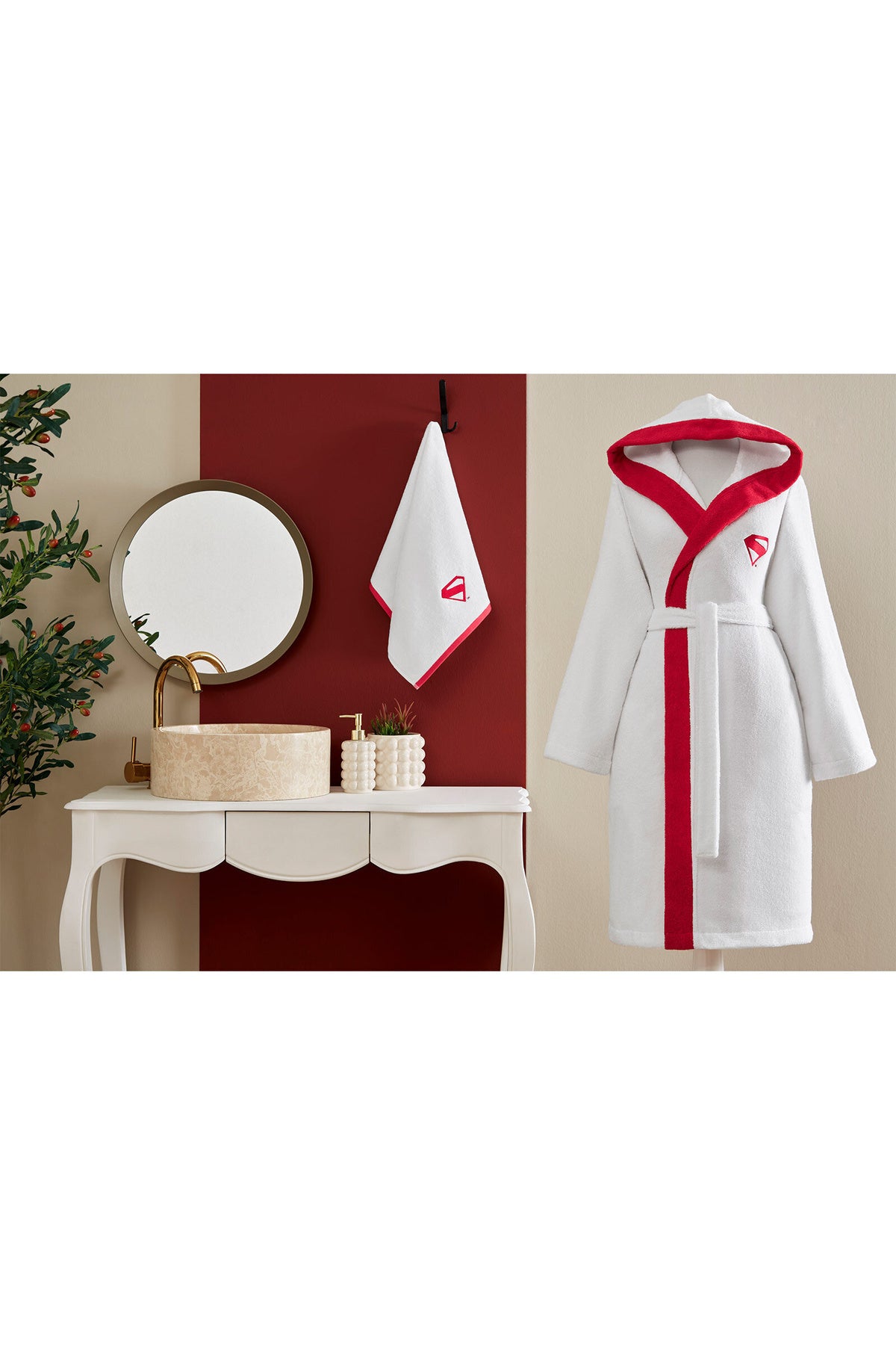 Ozdilek Supergirl Krypto Licensed Bathrobe Set - MALLTURK