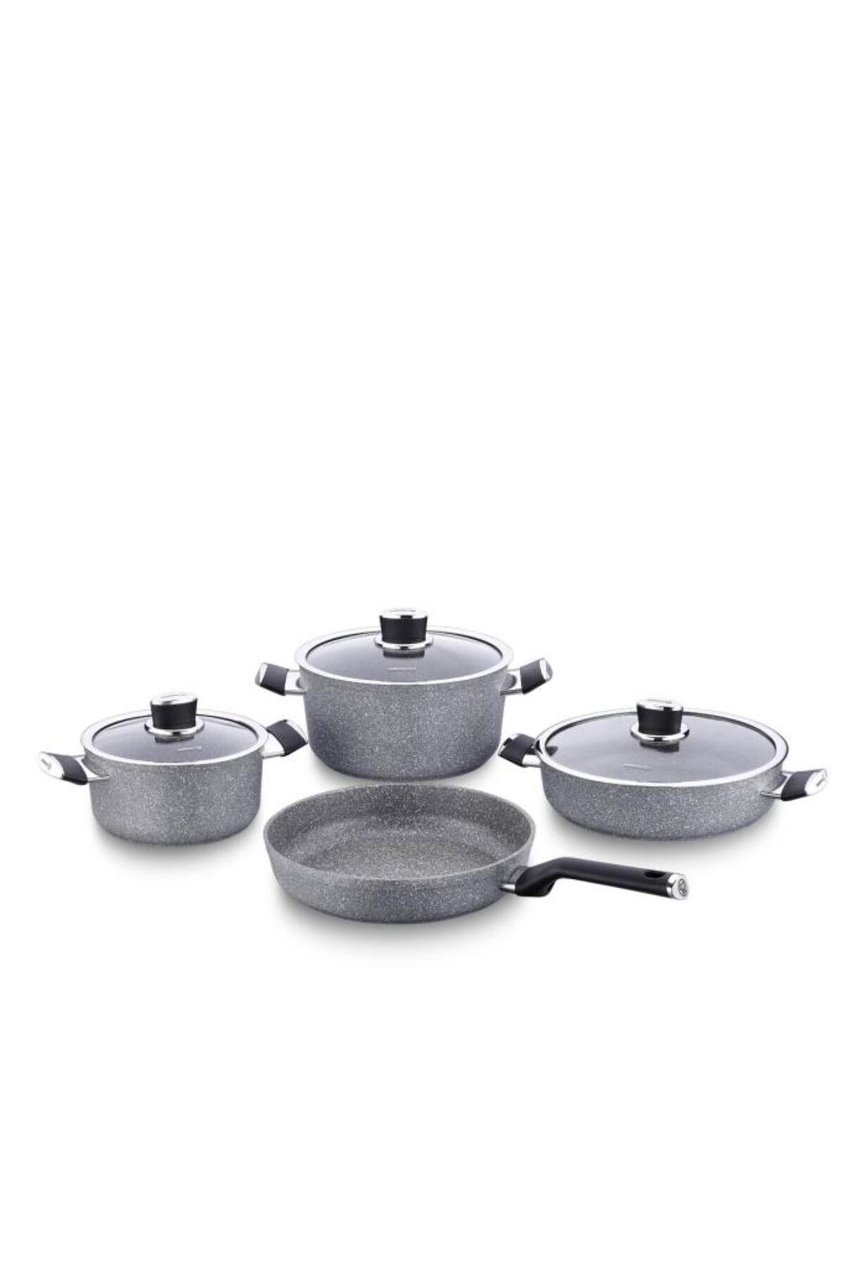 KORKMAZ 7 Piece Palma Cookware Set - MALLTURK