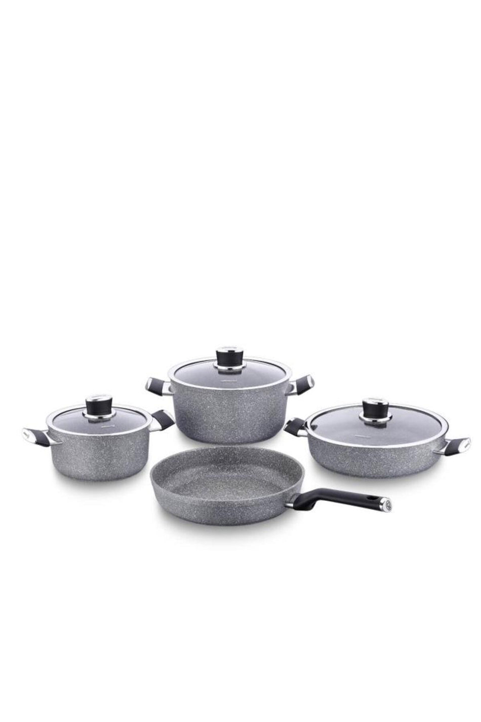 KORKMAZ 7 Piece Palma Cookware Set