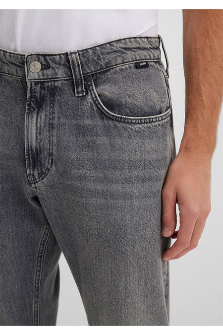 Mavi London Street Grey Denim Smoke Jeans Trousers 0010172-88530 - MALLTURK