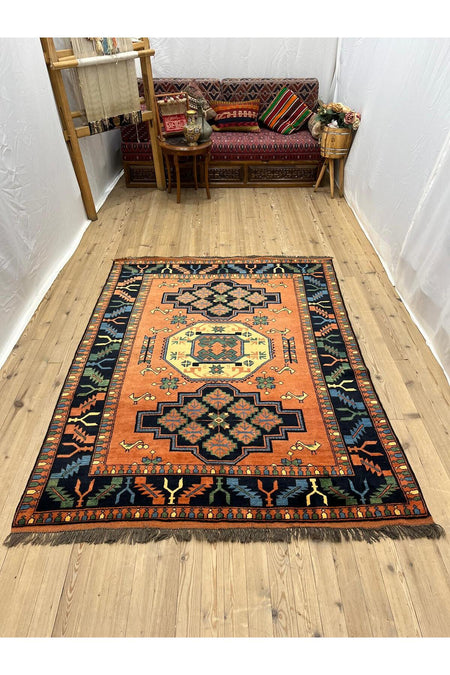 SIRVAN Rug Hand-Woven Afghan Rug - 150x200