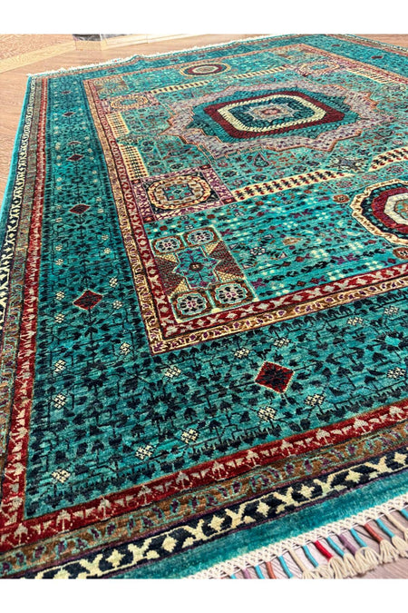 Rustikev Hand-Woven Afgan Memluk Rug 175 x 242 - MALLTURK