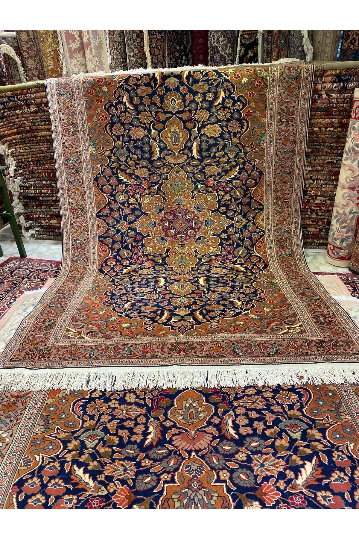RD RAMAZAN DAG Hand Rug Art Hand-Woven Kayseri hacilar Weave Cotton Base Wool Weave olup Natural Dye Three Pieces Available 300x200 - MALLTURK