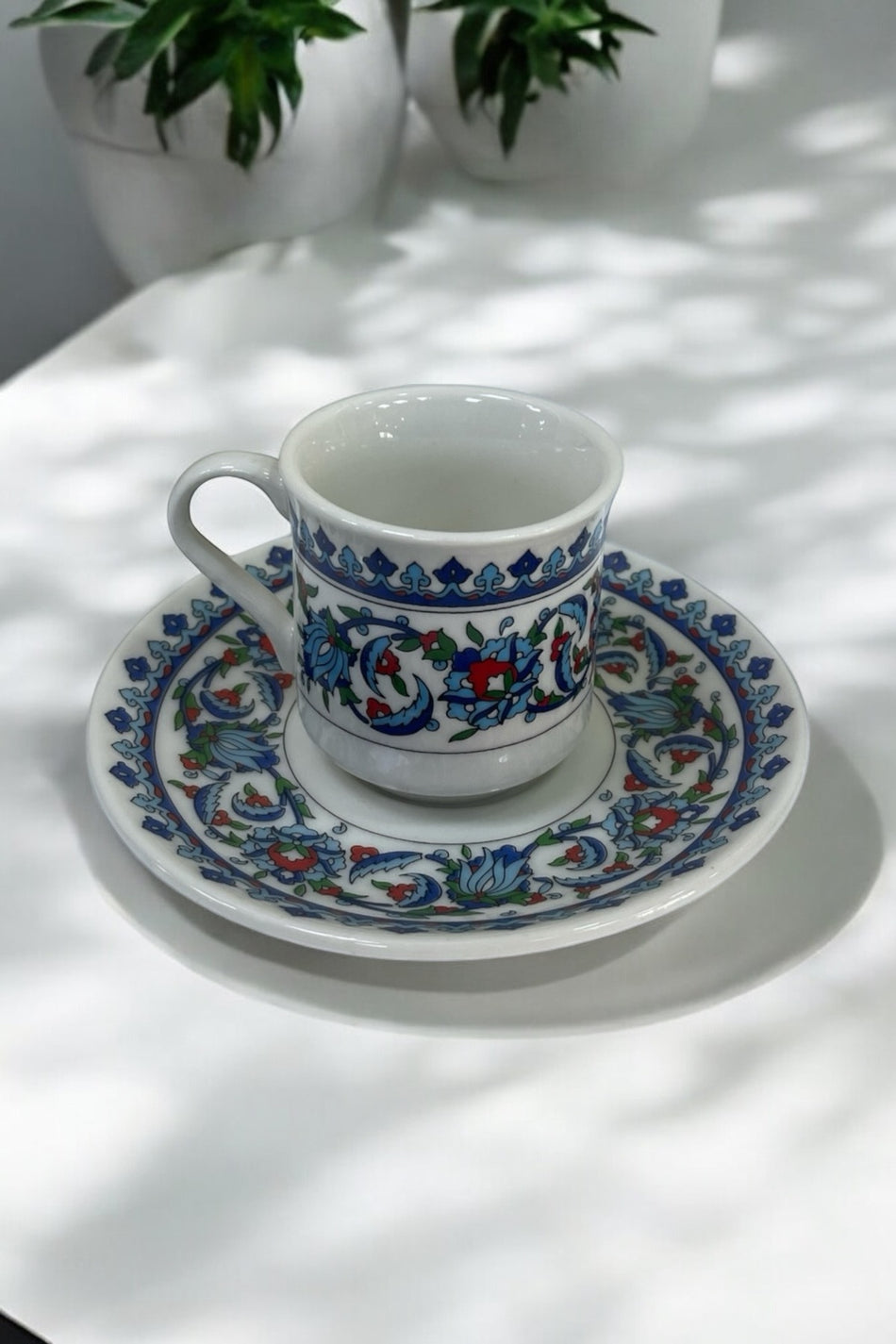 Eporselen Topkapi 6-Person 12-Piece Coffee Cup Set - MALLTURK