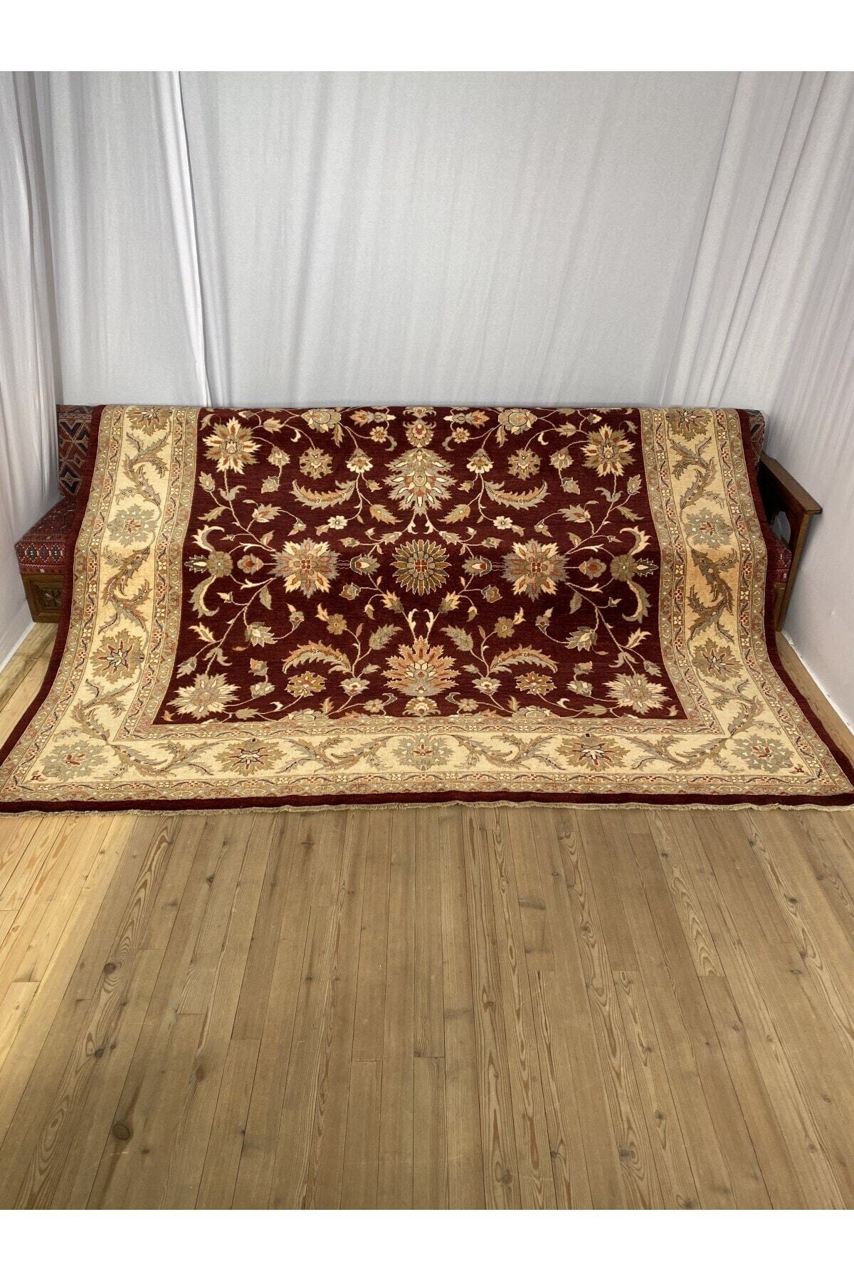 SIRVAN Rug Hand-Woven Usak Rug-308 X 425 - MALLTURK