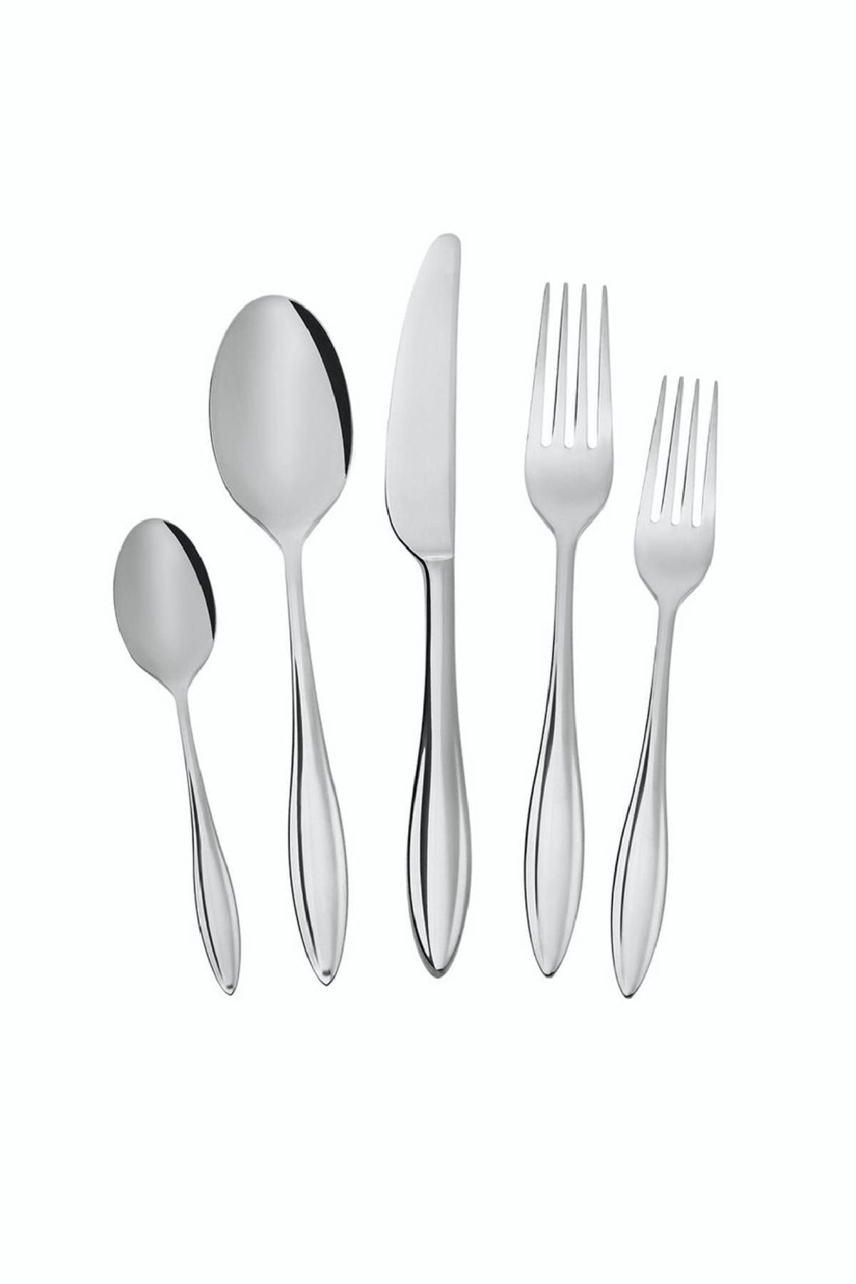 Karaca costa 60 Piece 12 Place Setting Flatware Set - MALLTURK