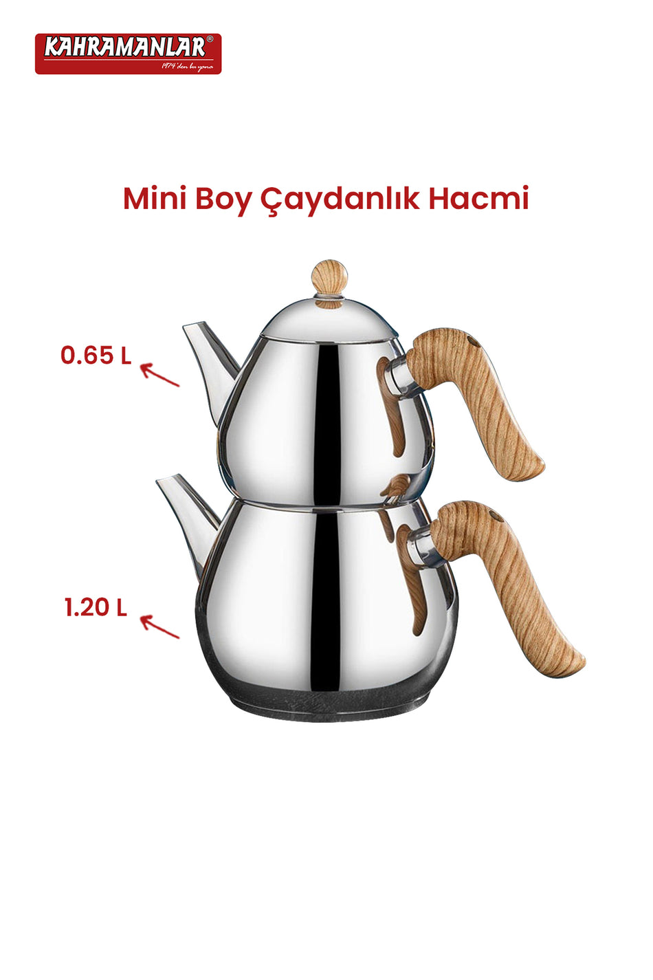 Kahramanlar Drop Mini Teapot Set