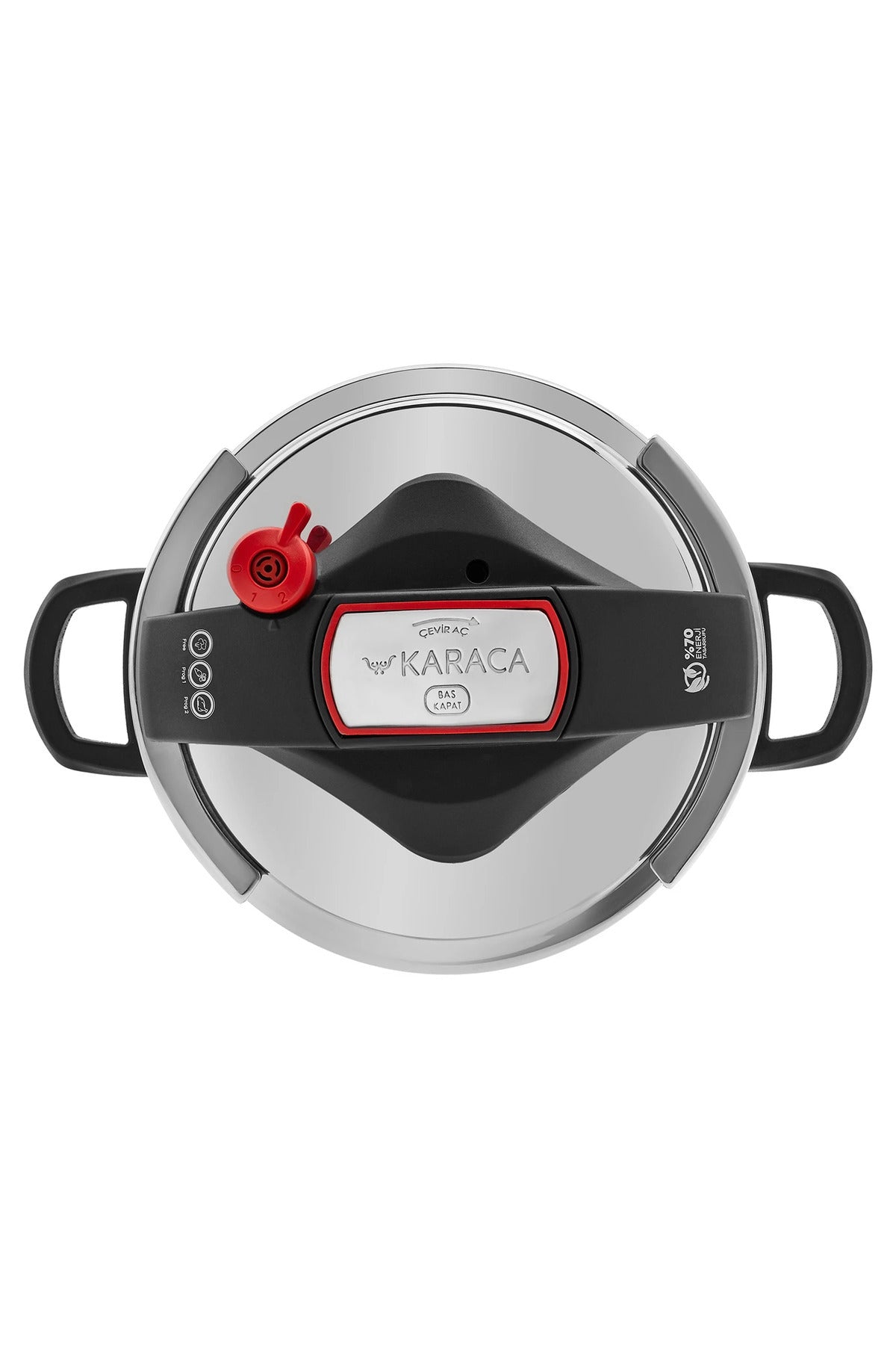 Karaca Perfect Red induction Base Pressure Cooker Set 4+6 Lt Karaca - MALLTURK