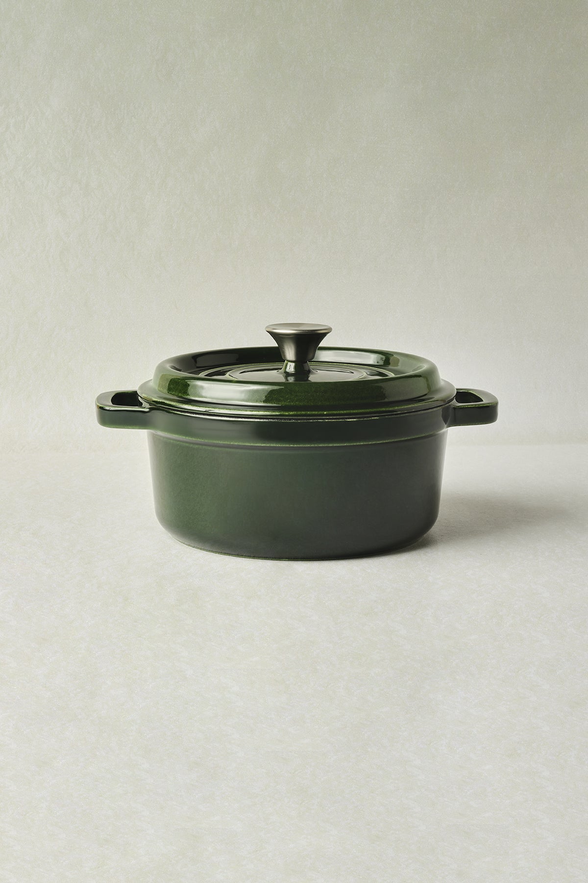 Karaca Heritage Demir Cast Emayeli Pot Yesil - MALLTURK