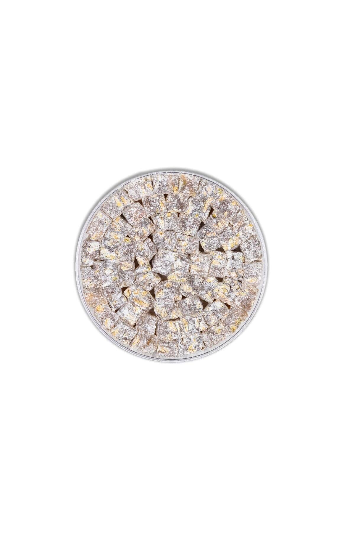MESHUR safranbolu lokumcusu c kavrulmus Pistachio Turkish Delight kristal kutu 325 g - MALLTURK