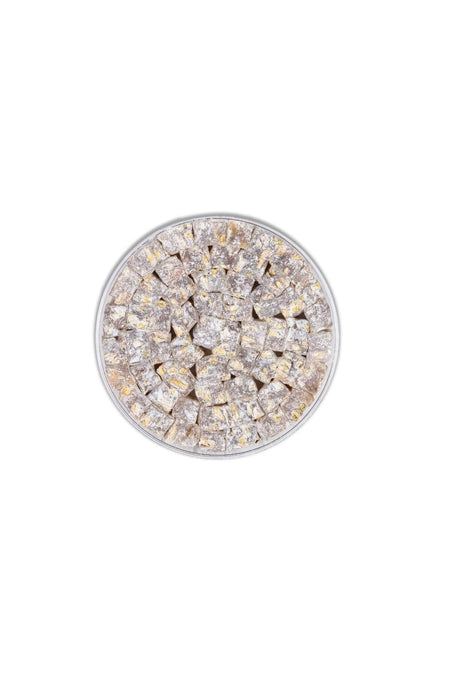 MESHUR safranbolu lokumcusu c kavrulmus Pistachio Turkish Delight kristal kutu 325 g - MALLTURK