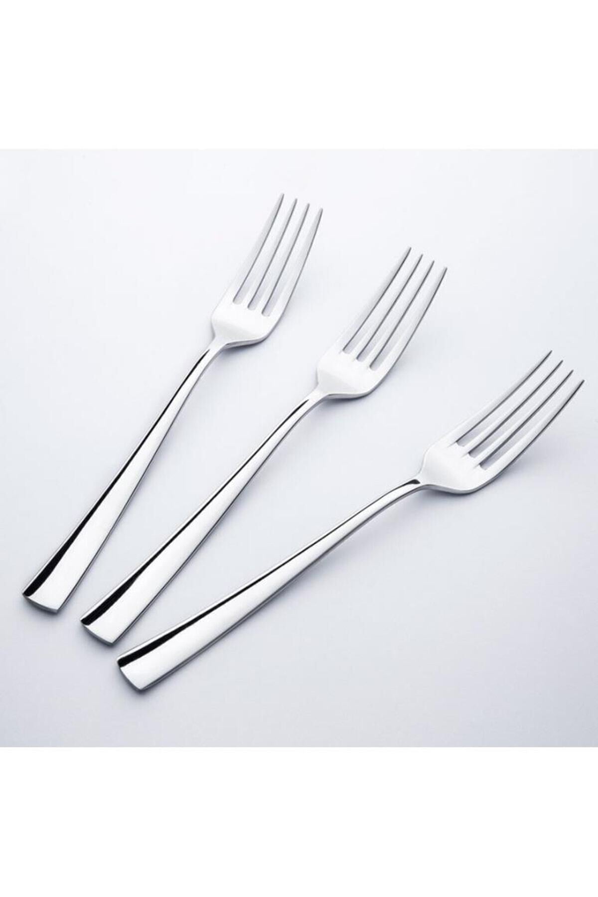 Nehir deniz Model Dinner Fork 6 Pack yemek Fork - MALLTURK